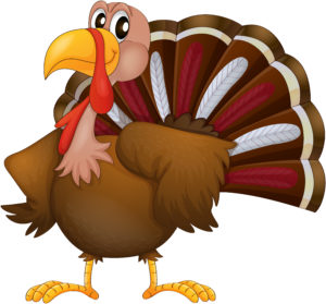 Happy Turkey for Thanksgiving Holiday